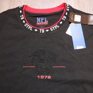 Staple NFL Tampa Bay Buccaneers Black T Shirt XXL Official NFL‎ Product